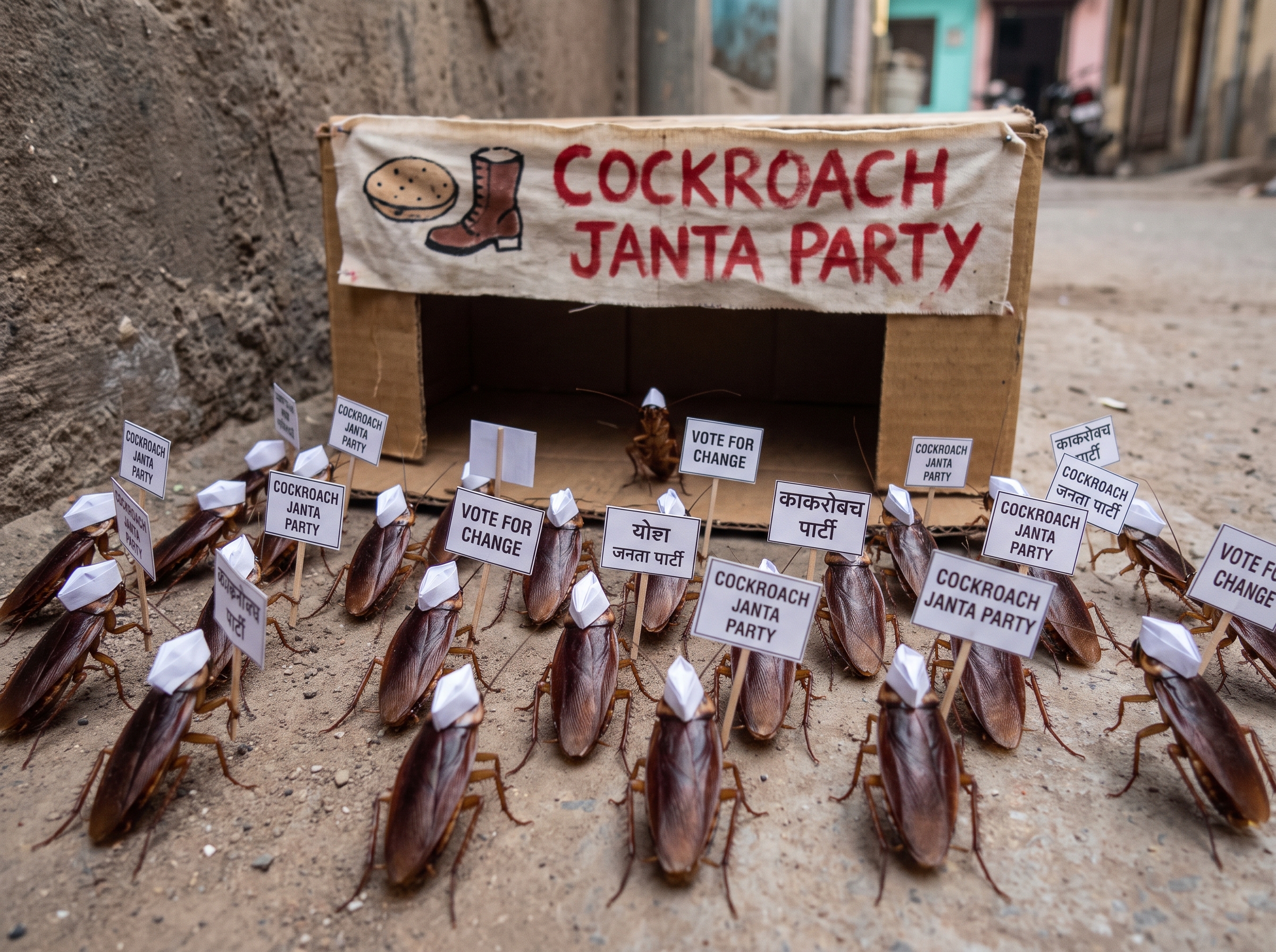 How Did the Cockroach Janta Party Start?